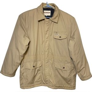 Vintage MacGregor Beige Utility Jacket 90s Workwear Gorpcore Outdoor Style M Lg